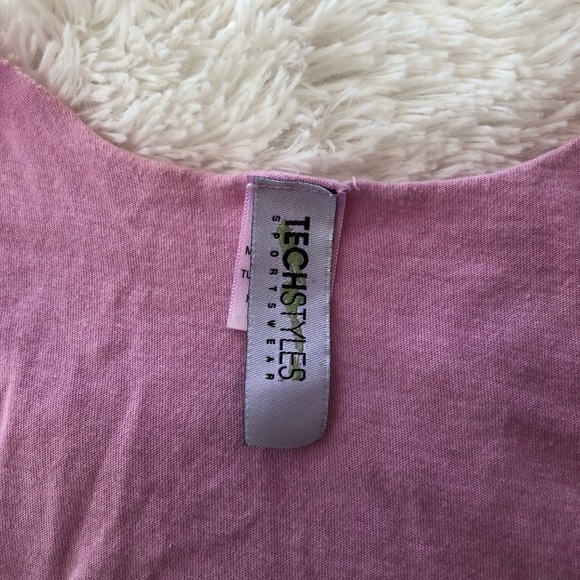 TECHSTYLES • Bert’s Surf Shop Emerald Isle Carolina Coast OBX Purple Tank Top - Picture 2 of 5